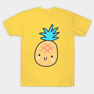 Cute Pineapple Fruit Kawaii T-Shirt